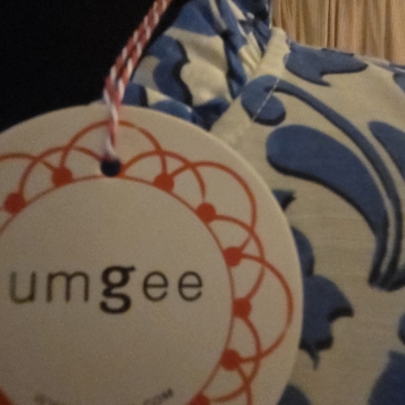 Umgee Blue and White Floral Mini Dress - Picture 4 of 5